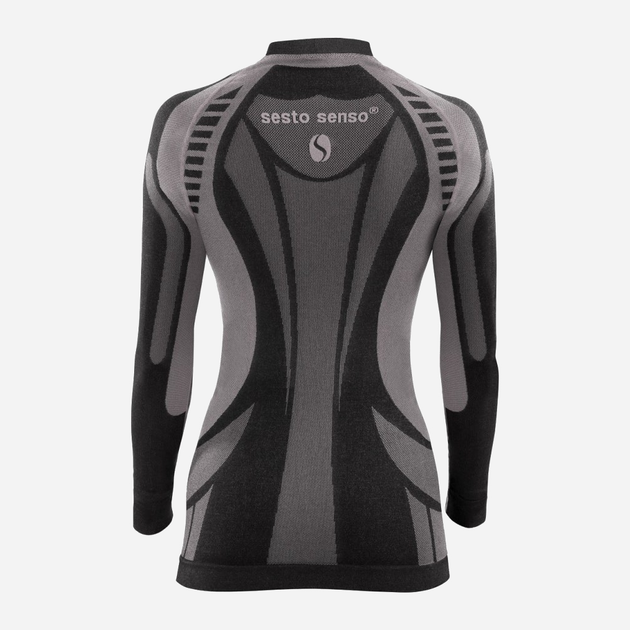 Longsleeve termoaktywny damski Sesto Senso Functional S Szary (5902385310536) - obraz 4
