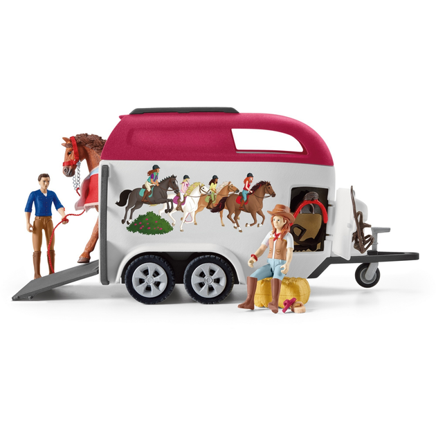 Ігровий набір Schleich Horse Club Adventures Trailer (4059433573014) - зображення 10