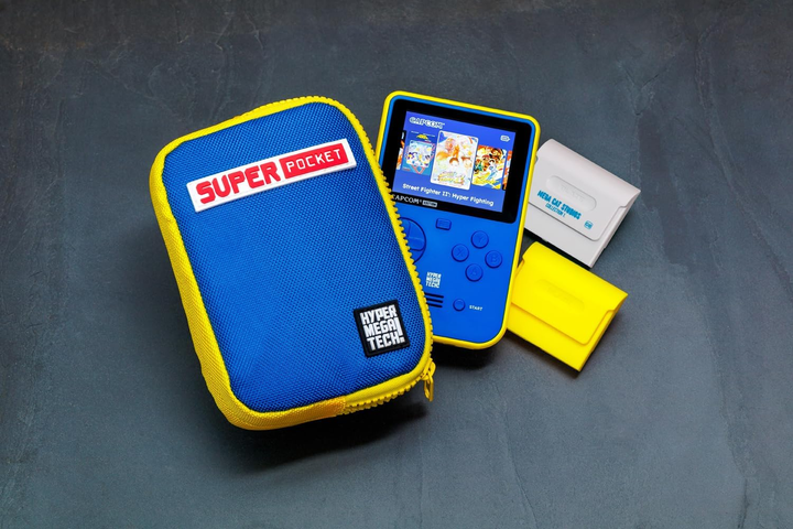 Etui Blaze Evercade dla Super Pocket Blue/Yellow (5060990240430) - obraz 5