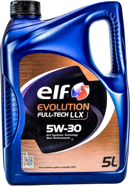 elf EVOLUTION FULLTECH LLX 5W-30 4L×2 8L - メンテナンス