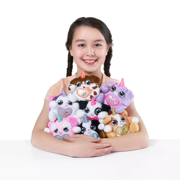 М'яка іграшка Rainbocorns Puppycorn Scented Surprise Цуценя біле з чорним (9298D) - Фото 15 М'яка іграшка Rainbocorns Puppycorn Scented Surprise Цуценя біле з чорним (9298D) - зображення 15