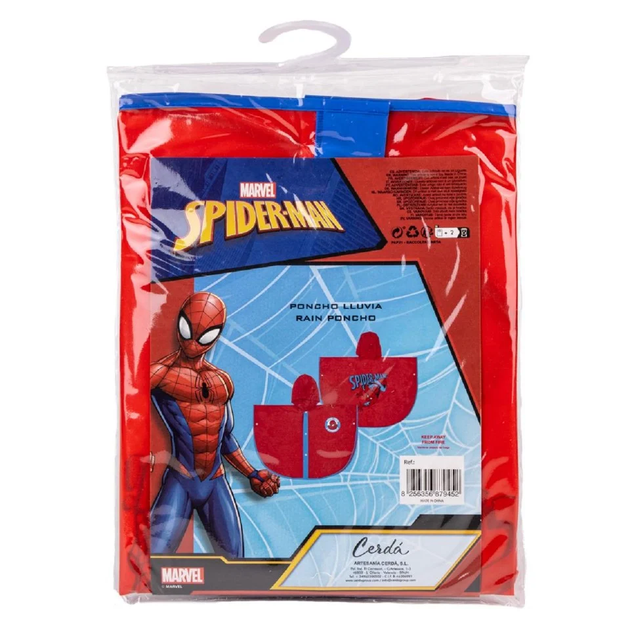 Płaszcz przeciwdeszczowy-poncho Cerda Kids Spiderman (8445484313581) - obraz 3