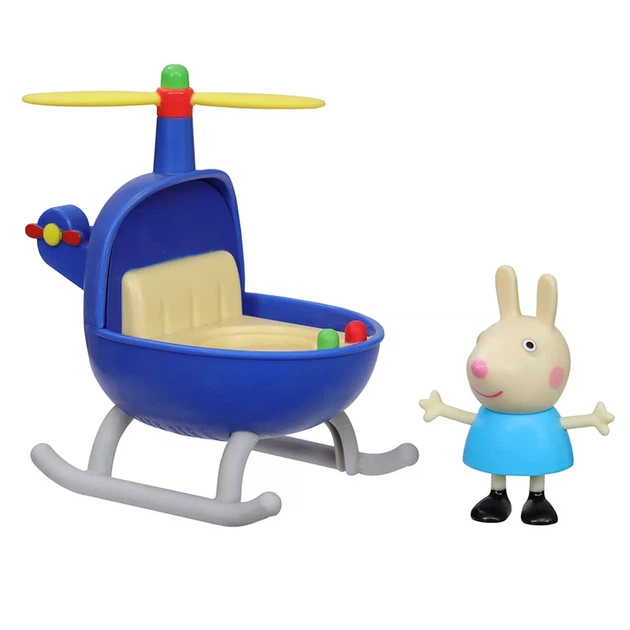 Игровой набор Peppa Figurines Вертолет Ребекки (F2742) - Фото 5 Игровой набор Peppa Figurines Вертолет Ребекки (F2742) - изображение 5