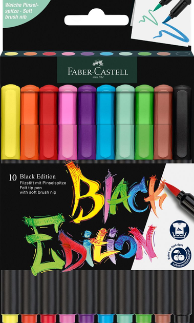 Flamastry Faber-Castell 10 szt (4005401164517) - obraz 1