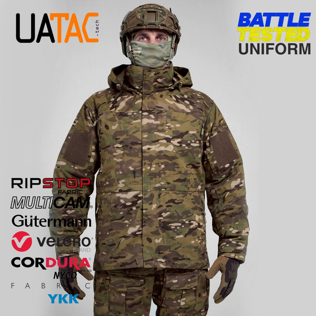 Тактична куртка Gen 5.2 Multicam OAK (Дуб) UATAC Куртка пара з флісом M - изображение 2