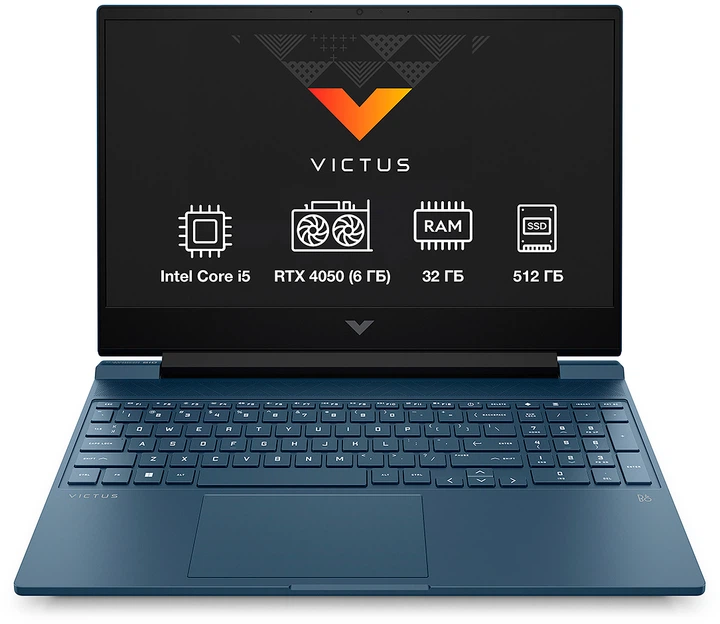 Ноутбук HP Victus Gaming 16-r0014ua (9G9J2EA) Performance Blue