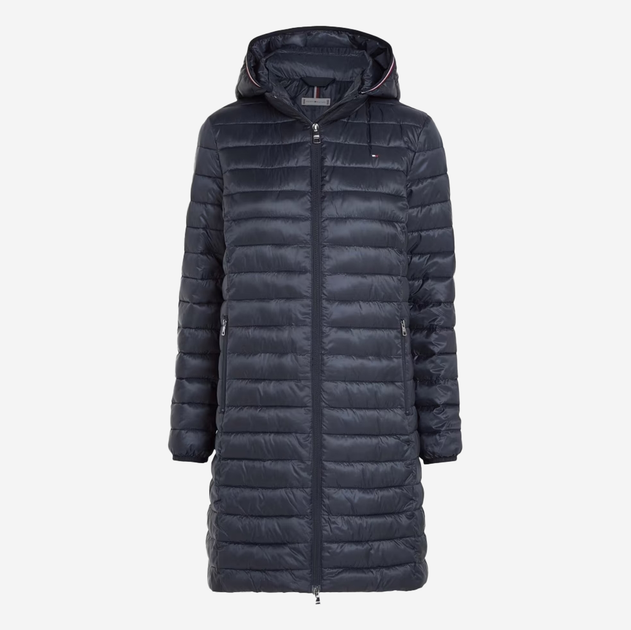 Пуховик жіночий Tommy Hilfiger WW0WW39580-DW5-DW5 S Блакитний (8720644307502) - зображення 7