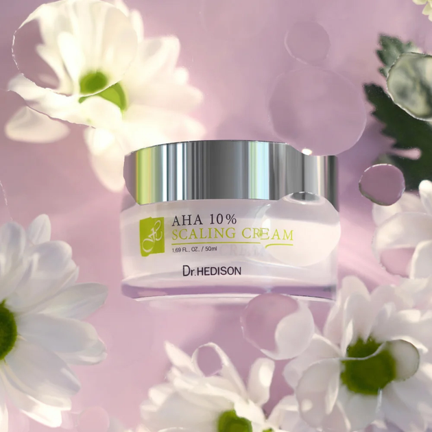 Крем для обличчя Dr.Hedison AHA 10% відлущувальний з AHA кислотами 100 мл (8809648492053) - зображення 4