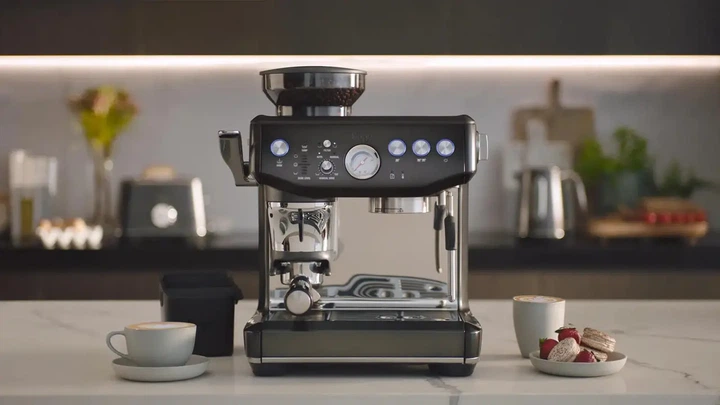 Кофеварка рожковая Sage the Barista Express Impress SES876BST4EEU1 - изображение 3