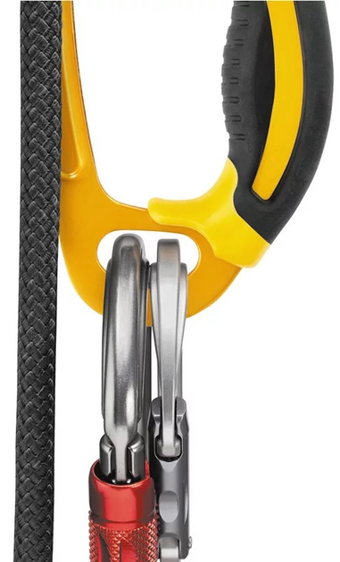Przyrząd zaciskowy Petzl Ascension Right Yellow (3342540100404) - obraz 3