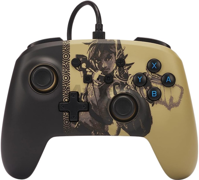 Контролер PowerA Nintendo Switch Enhanced Wired Controller Ancient Archer (0617885038617) - зображення 1