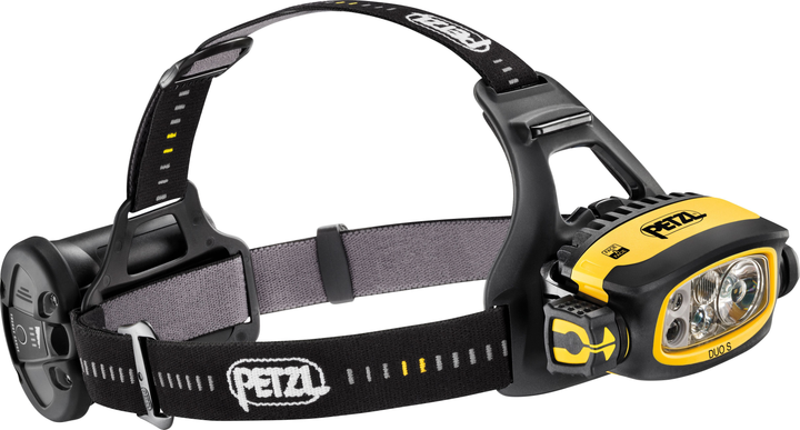 Налобний ліхтар Petzl E80CHR Duo S 1100 лм Black/Yellow (3342540105843) - зображення 1