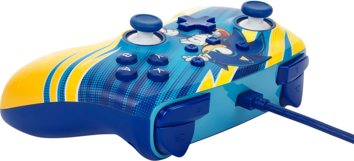 Kontroler PowerA Nintendo Switch Enhanced Wired Controller Sonic Boost (0617885062216) - obraz 6