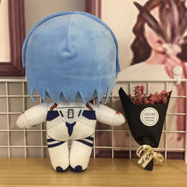 Мягкая игрушка Евангелион Аянами Рей Evangelion Rei Ayanami 20 см PCH CM RA - Фото 4 Мягкая игрушка Евангелион Аянами Рей Evangelion Rei Ayanami 20 см PCH CM RA - изображение 4