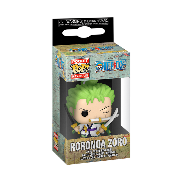 Брелок Funko Pop Keychain One Piece Roronoa Zoro Ван Пис Ророноа Зоро 4 см K ОР - изображение 3
