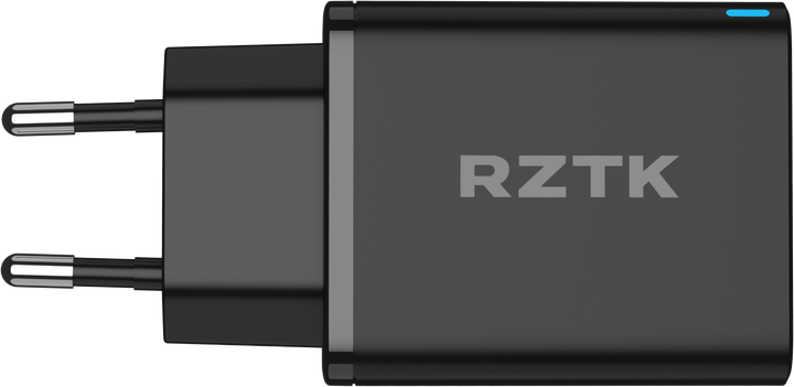 Зарядний пристрій RZTK GaN2 65W 2 USB-C (PD3.0) + кабель USB-C 100W Black - Фото 15 Зарядний пристрій RZTK GaN2 65W 2 USB-C (PD3.0) + кабель USB-C 100W Black - зображення 15