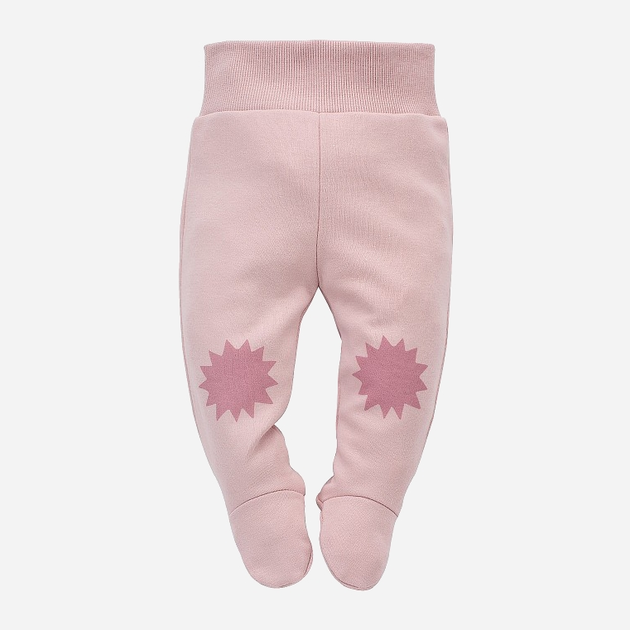 Дитячі повзунки для дівчинки Pinokio Romantic Sleep Pants 74-76 см Рожеві (5901033288937) - зображення 1