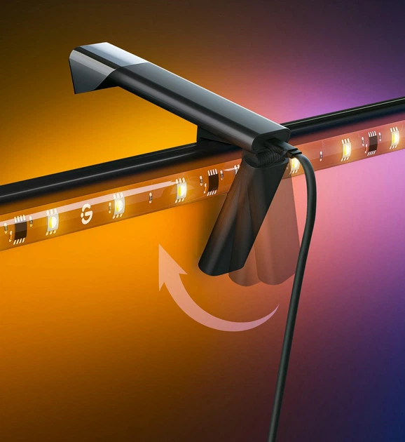Набір адаптивного підсвічування Govee Backlight 3 Lite 75-85" RGBIC Wi-Fi/Bluetooth Чорний (H60993D2) - зображення 7