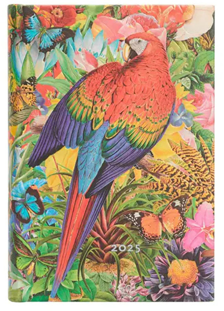 Kalendarz Paperblanks 2025 Tropical Garden Mini dzienny (9781408757390) - obraz 1