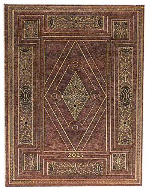 Kalendarz Paperblanks 2025 First Folio Ultra tygodniowy vertical (9781408758205) - obraz 1