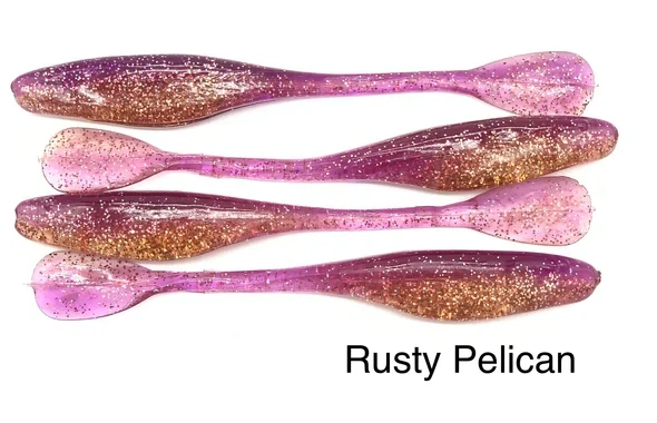 Силикон GAMBLER Flapp'n Shad 6" Rusty Pelican (8шт/уп) (153244) F6310 - Фото 1 Силикон GAMBLER Flapp'n Shad 6" Rusty Pelican (8шт/уп) (153244) F6310 - зображення 1