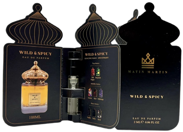 Próbka Woda perfumowana męska Matin Martin Wild & Spicy 2 ml (6291107018355) - obraz 1