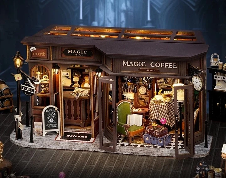Румбокс Волшебная кофейня 3D Интерьерный конструктор Magic Coffee