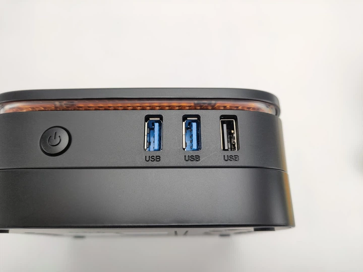 Мини ПК NiPoGi AK1 Plus / Intel N95 / RAM 8GB / SSD 256GB / 2 x