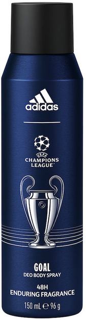 Дезодорант-спрей Adidas Uefa Champions League Goal 150 мл (3616305824905) - зображення 1