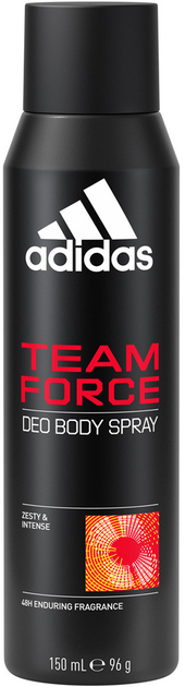 Dezodorant Adidas Team Force w sprayu 150 ml (3616303441302) - obraz 1