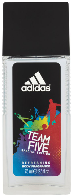 Dezodorant Adidas Team Five Special Edition naturalny w sprayu 75 ml (3607346550441) - obraz 1