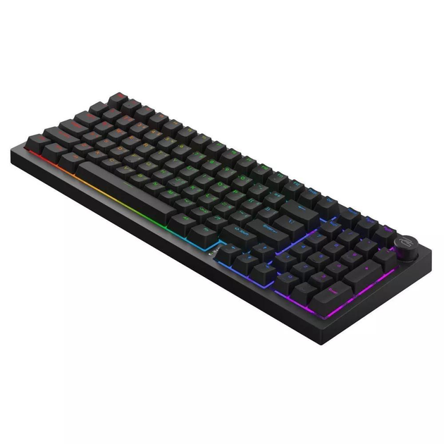 Ігрова бездротова клавіатура з підсвічуванням Proove Gaming Slicker механічна (Ukraine Layout) Чорна - зображення 3