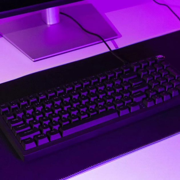 Ігрова бездротова клавіатура з підсвічуванням Proove Gaming Slicker механічна (Ukraine Layout) Чорна - зображення 5
