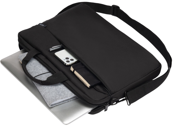 Сумка для ноутбука Dicota Slim Case ONE 13-14.1" Black (D32091-RPET) - зображення 6