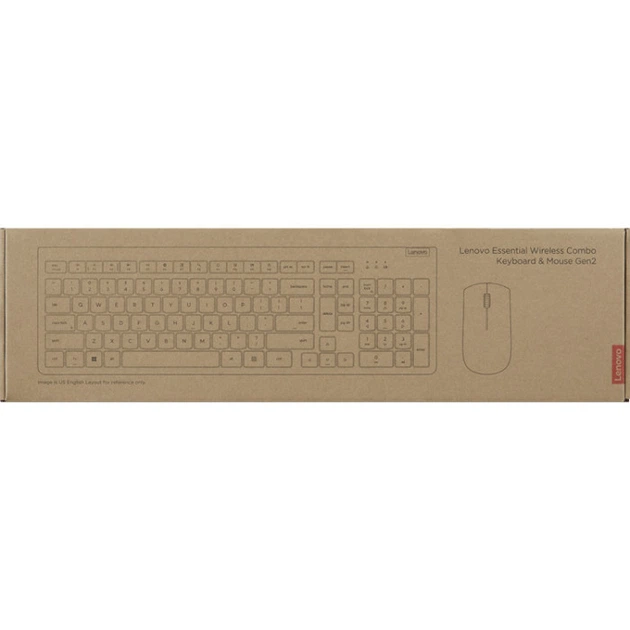 Комплект бездротовий Lenovo Essential Wireless Keyboard and Mouse