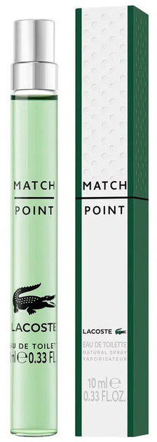 Туалетна вода для чоловіків Lacoste Match Point 10 мл (3616303032876) - зображення 2