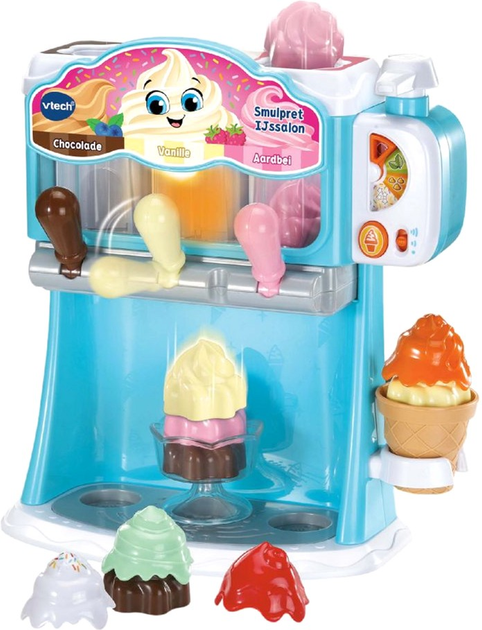 Zabawka interaktywna VTech Baby Edukacyjny salon lodowy (3417766190239) - obraz 2