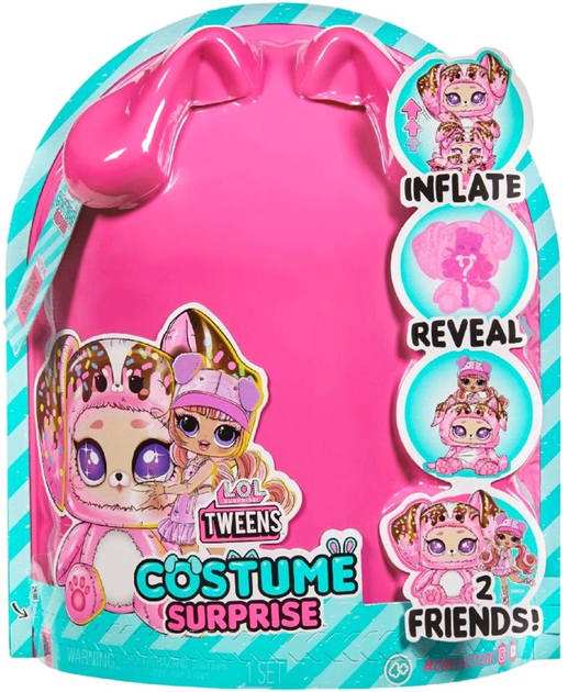 Лялька MGA LOL Surprise Tweens Costume Surprise Ali Dance та надувна тваринка (0035051504146) - зображення 4
