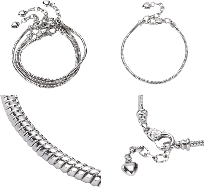 Zestaw dla dziecięcej kreatywności Maksik bransoletek naszyjników charms DIY (6920179699727) - obraz 6