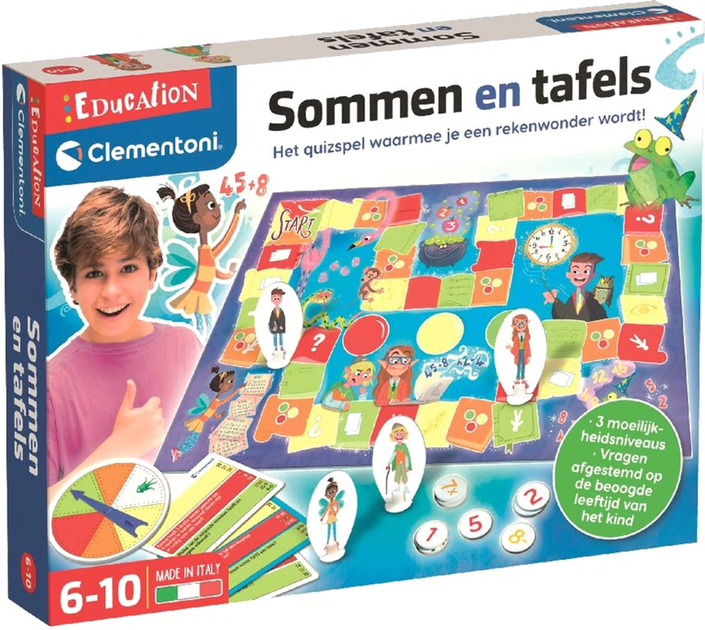 Gra planszowa Clementoni Math Games (8005125560462) - obraz 1