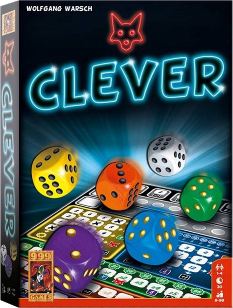 Gra planszowa 999 Games Clever Dobbelspel (8719214425791) - obraz 1