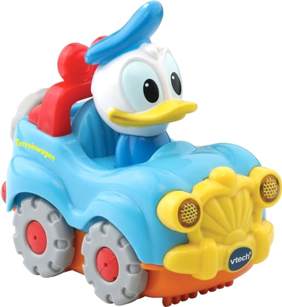 Zabawka interaktywna Vtech Toet Toet Car Disney Donald Duck All-Terrain (3417765115233) - obraz 1