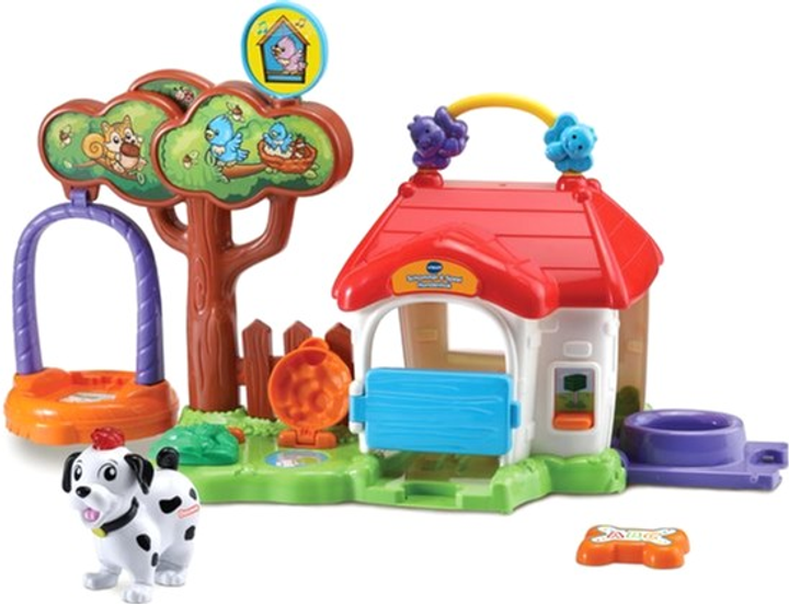 Ігровий набір VTech Zoef Zoef Animals Гойдалка та будиночок для собаки (3417761892626) - зображення 1