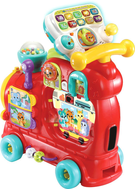 Інтерактивна іграшка VTech Baby Ride & Learn Letter Locomotive (3417765478239) - зображення 4