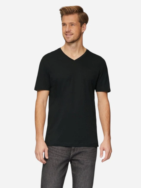 T-shirt męski bawełniany s.Oliver 10.3.11.12.130.2153534-9999 M Czarny (4099976465247) - obraz 4