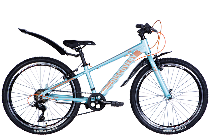 Велосипед ST 24" Discovery QUBE Vbr рама-11,5" блакитний (OPS-DIS-24-358) - Фото 1 Велосипед ST 24" Discovery QUBE Vbr рама-11,5" блакитний (OPS-DIS-24-358) - зображення 1