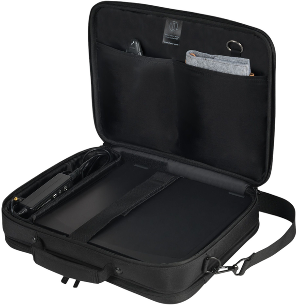 Torba na laptopa Dicota Eco Multi CORE 15-17.3" Black (D32031-RPET) - obraz 4