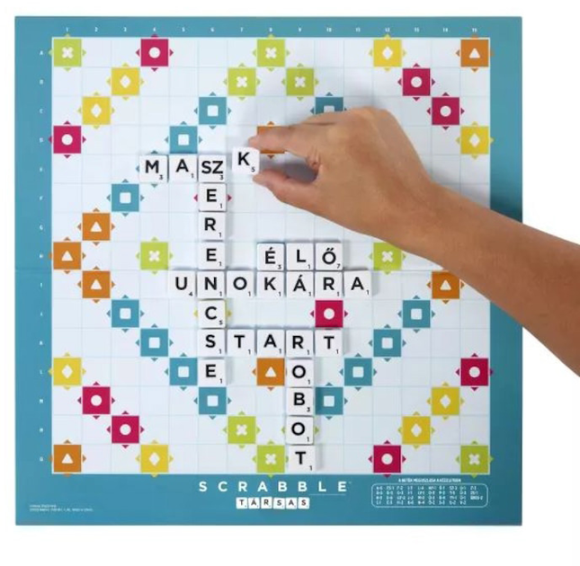 Gra planszowa Mattel Scrabble 2 w 1 (0194735239436) - obraz 3