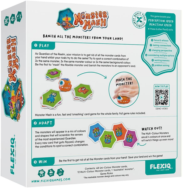 Gra planszowa Flexiq Monster Mash (5430003112175) - obraz 6