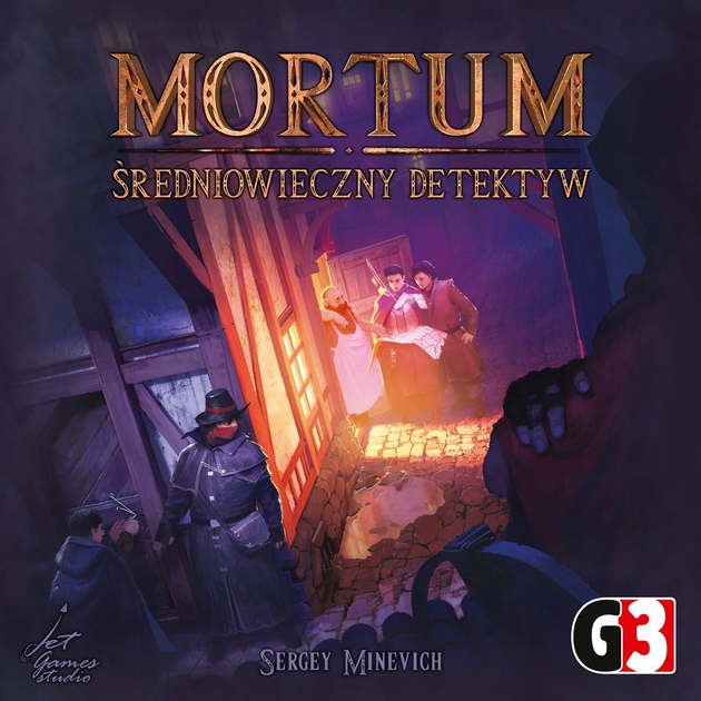 Настільна гра G3 Mortum Середньовічний детектив (5904413300410) - зображення 1